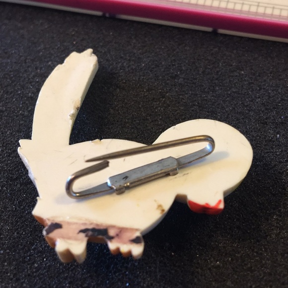 Vintage 1950’s plastic bird brooch - Picture 3 of 4